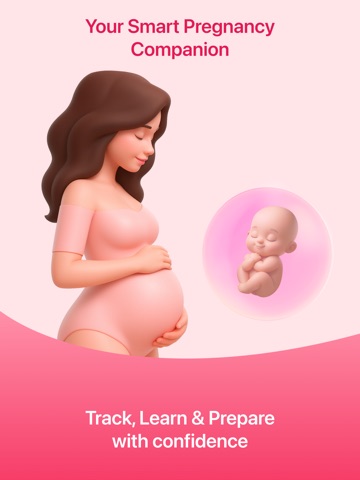 Pregnancy Tracker App ⁯ iPad screenshot