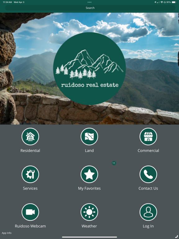 Ruidoso Real Estate! iPad screenshot 1 - Lifestyle app