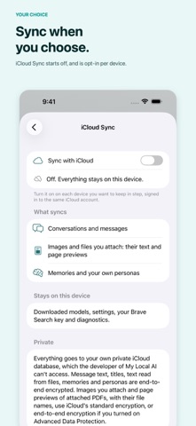 My Local AI: Private Chat Screenshot 6 of 7