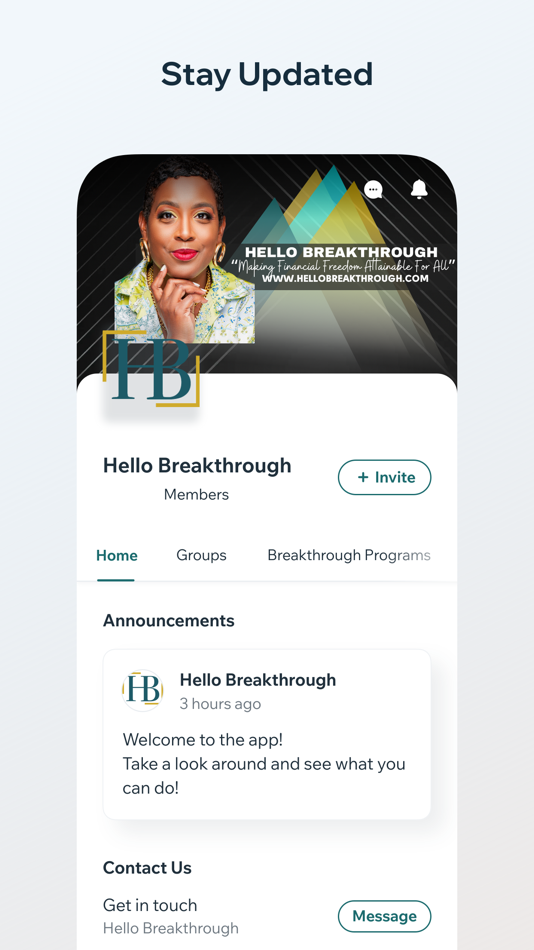 #3. Hello Breakthrough (iOS) 由: Angela Brantley