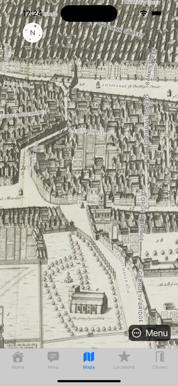 #3. Old Edinburgh (iOS) Ved: JOHN PAUL REID