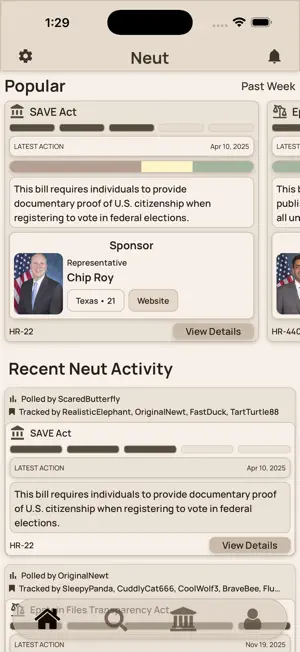 Neut.US screenshot 1