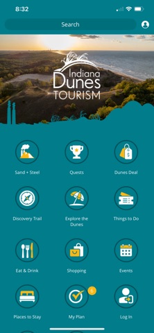 Indiana Dunes Tourism iPhone screenshot