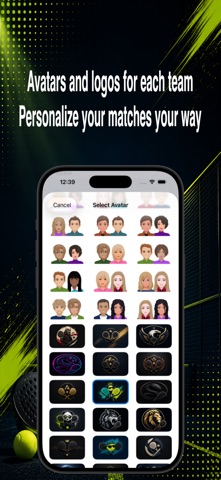 Paddle Scoreboard padel iPhone screenshot