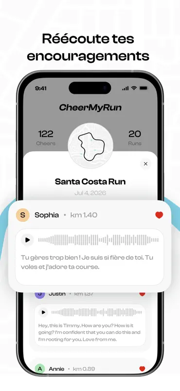 CheerMyRun: Run, Track & Cheer screenshot 6 of 6