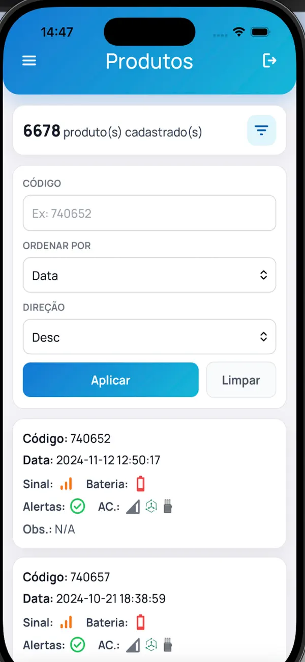 Screenshot #3 pour AKI Rastreadores Mobile