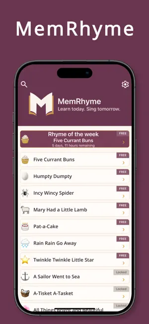 MemRhyme screenshot 1