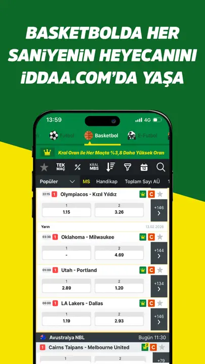 Iddaa.com - Canlı Bahis iPhone Ekran Görüntüsü 5