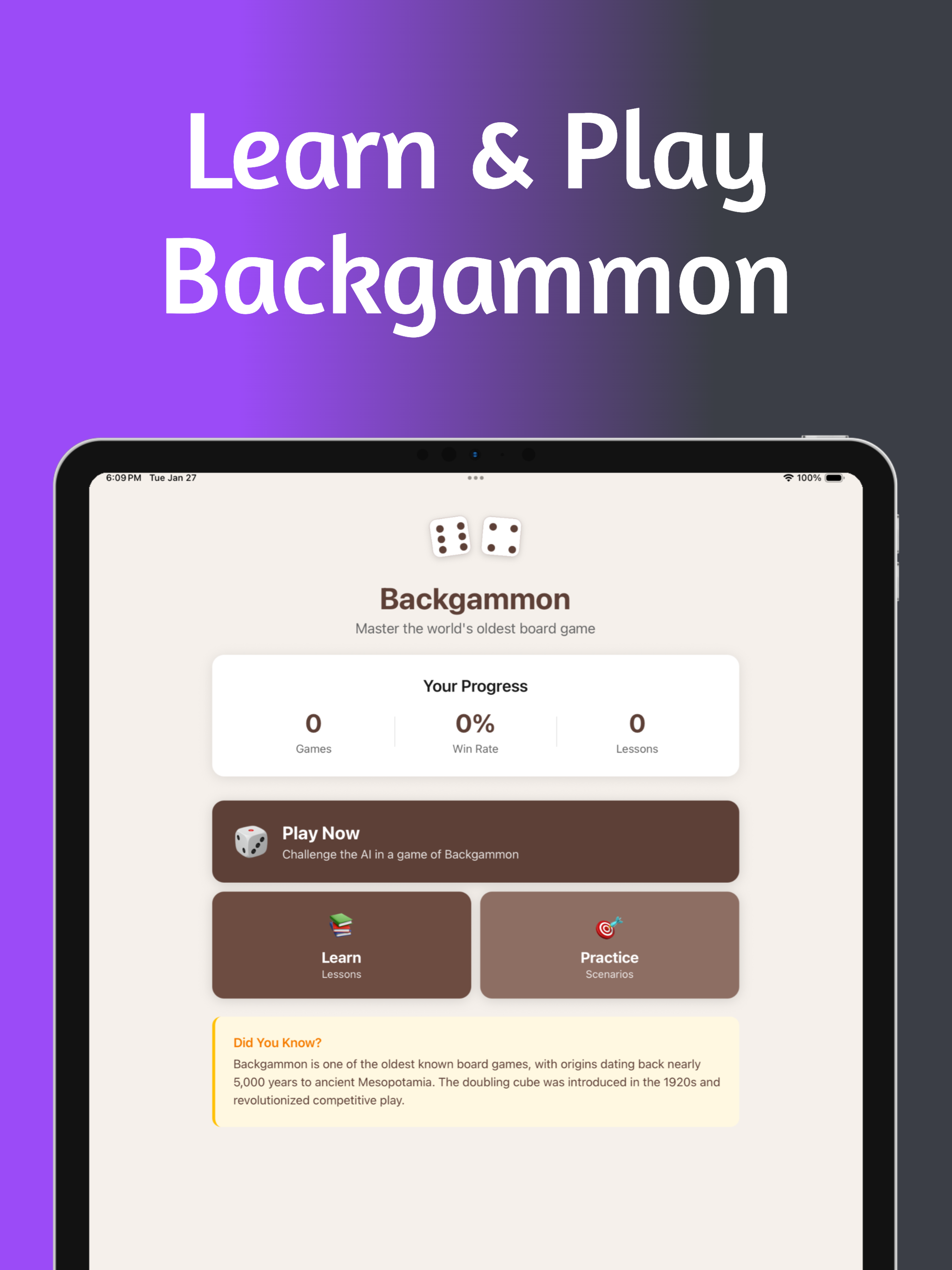 Backgammon - Play & Learn screenshot 7
