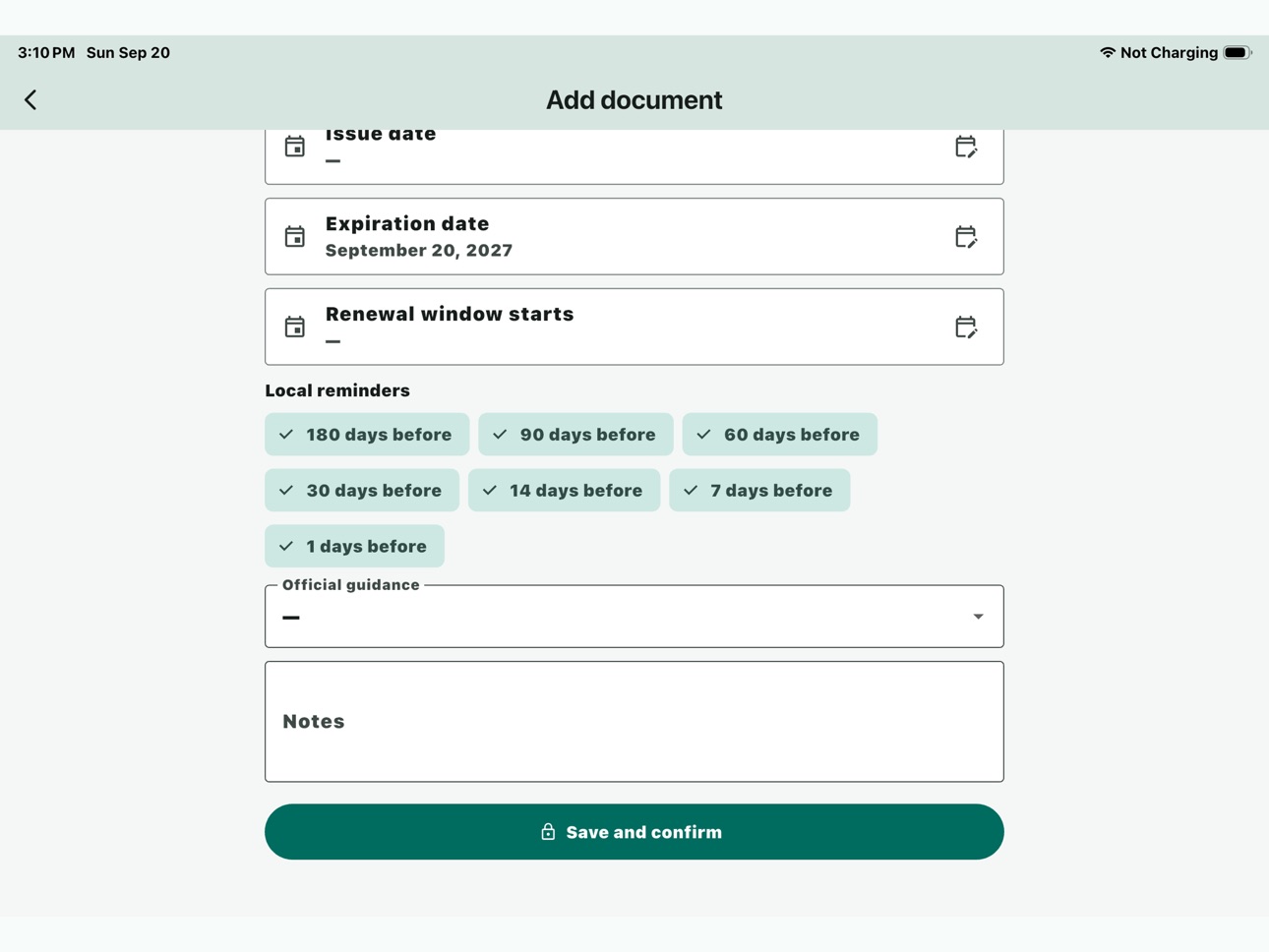 Screenshot 7 of Expiricy: Expiry Tracker