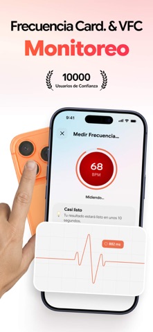 WellPal - Monitor cardíaco iPhone screenshot 1