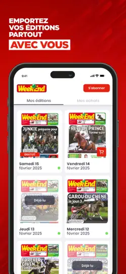 Capture d'écran de Week End : Pronostics Quinté sur iPhone 6