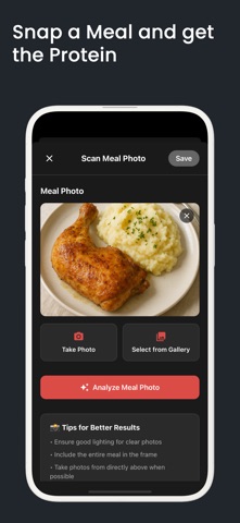 Protein AI Counter & Tracker screenshot
