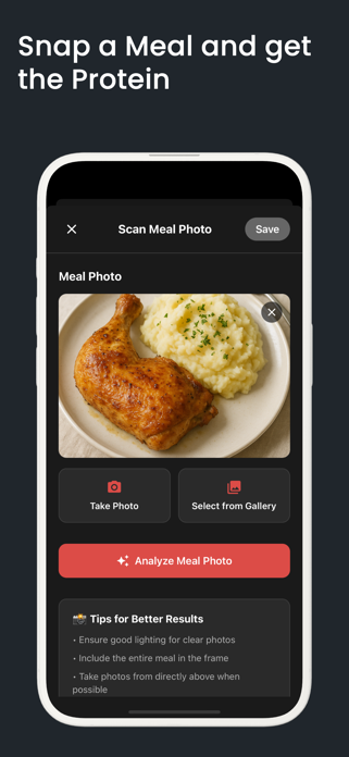 Protein AI Counter & Tracker Screenshot 2 of 4