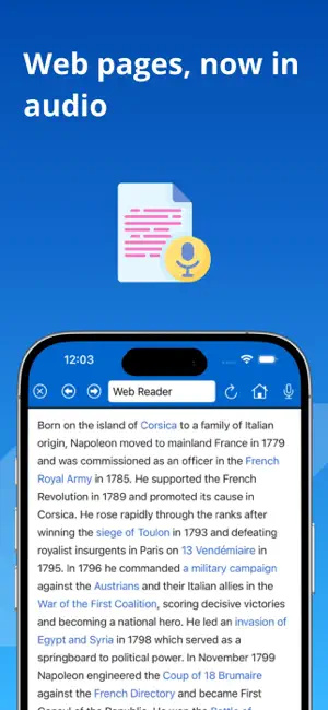 Voice Reader . iPhone screenshot 4