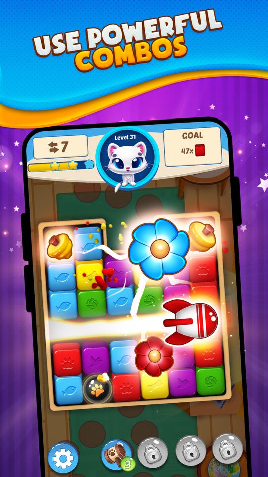 #3. Puzzle Pop Blaster (iOS) By: Gimica GmbH