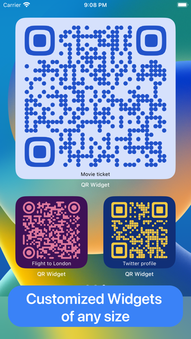 Screenshot #1 pour Lecteur qr code widget