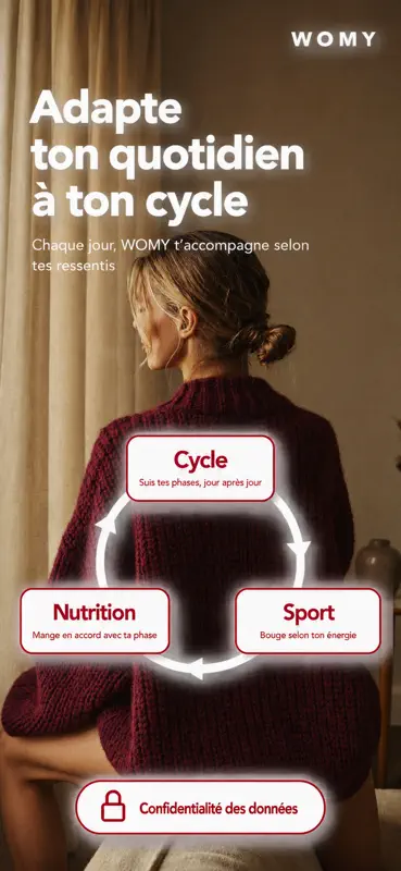 WOMY · Cycle Nutrition Sport screenshot 1 of 9