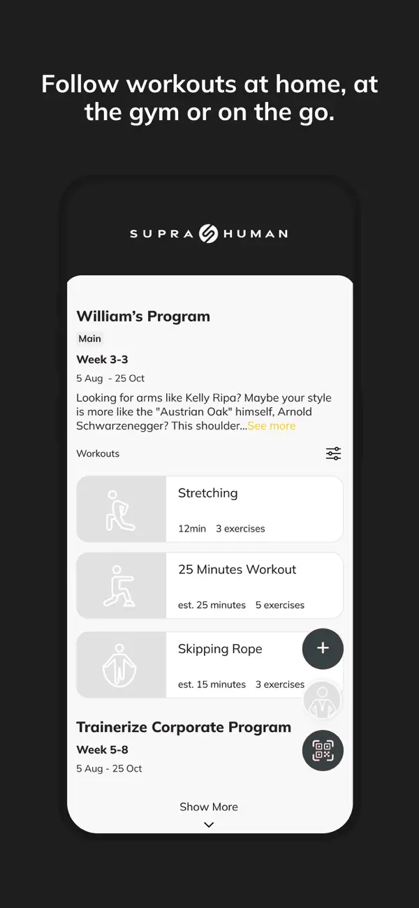 Screenshot #3 pour Supra Human App