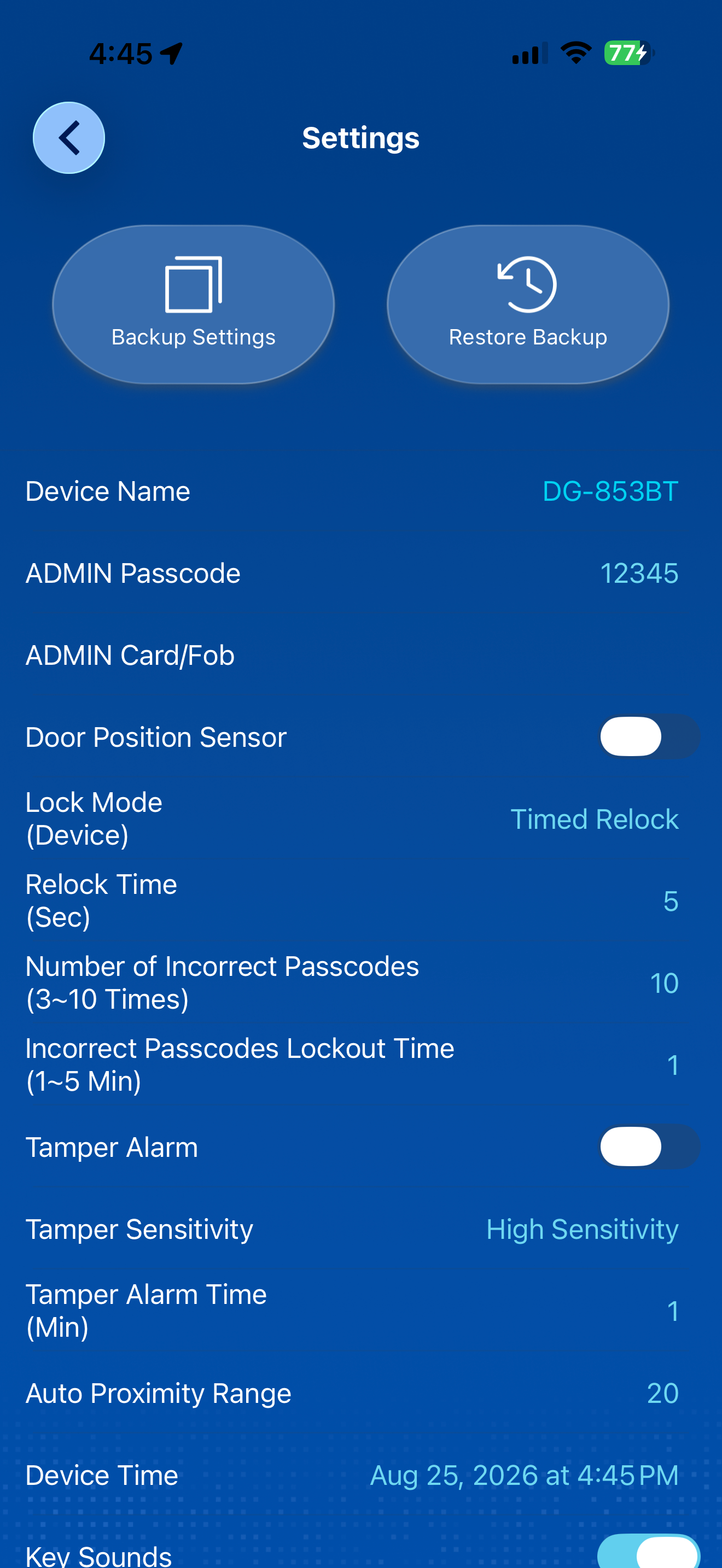 GEM Access screenshot 2