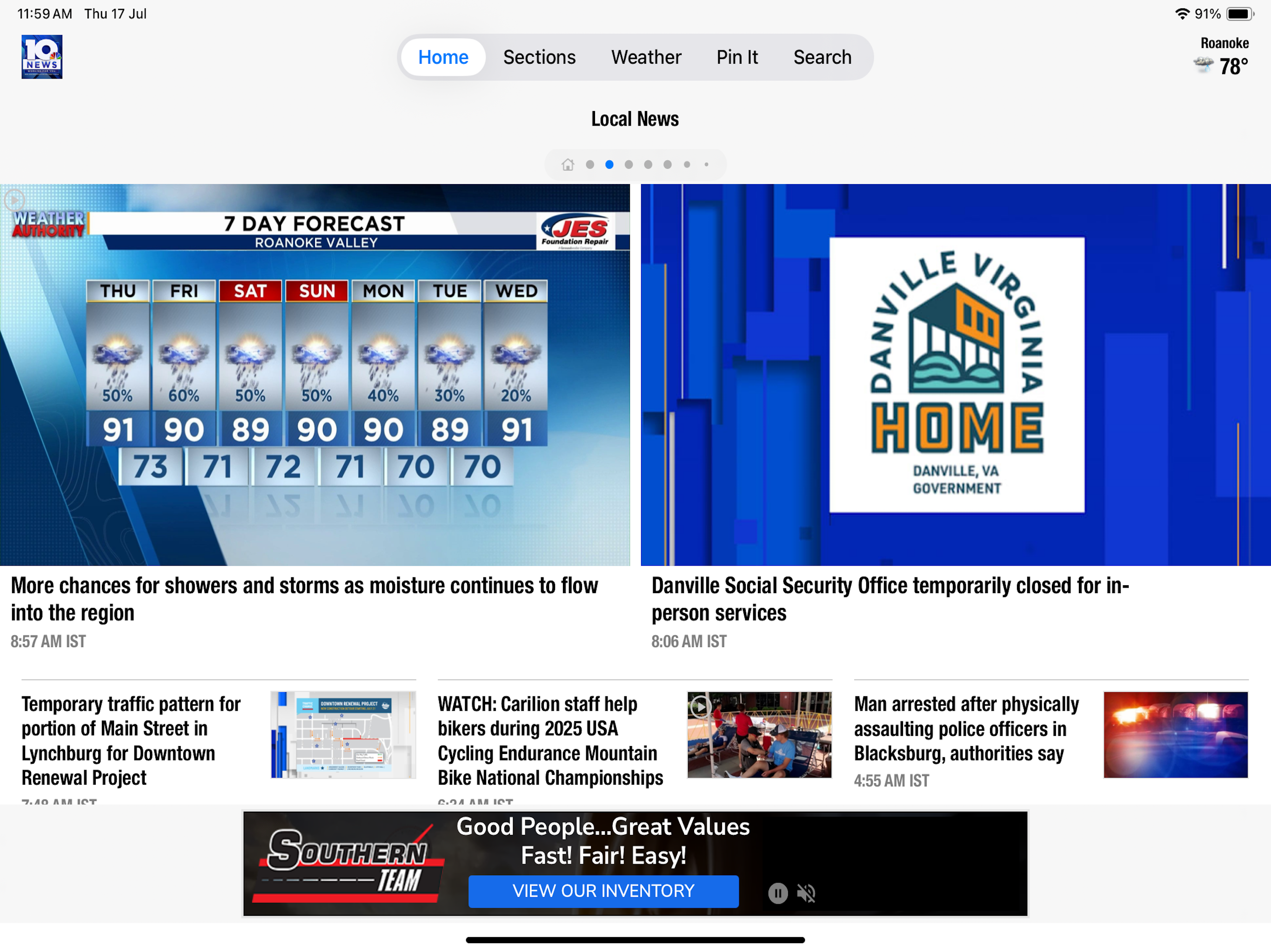 WSLS 10 News - Roanoke