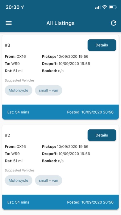 Courier Market Screenshot