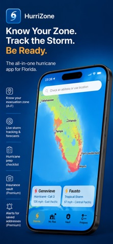 HurriZone: Hurricane Tracker 스크린샷 1