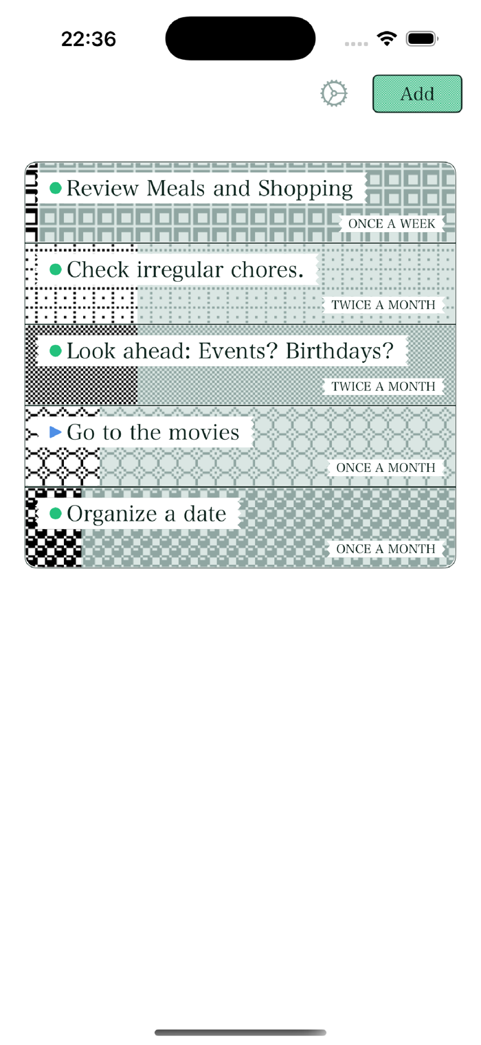 Ritmo (Repeating Reminders)