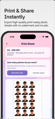 InstaID – Passport Photo Maker screenshot