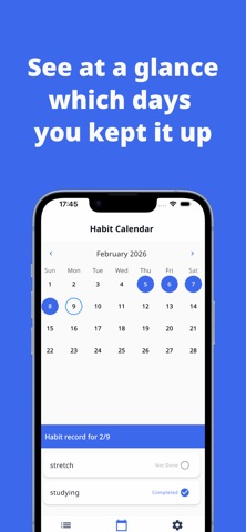 TubeHabit – Video Habit Log iPhone screenshot