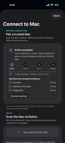 NetSward: Network Manager Screenshot 10 of 10