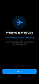 WingCalc screenshot