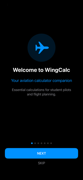 WingCalc Screenshot 1 of 6