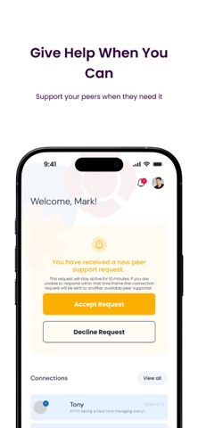 PeerOnCall Support Screenshot 4 of 4