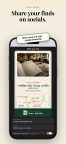 Travel Safe Bites Food Scanner screenshot