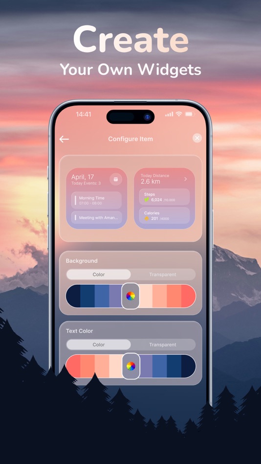 #3. Thematic - Top Color Widgets (iOS) 게시자: Big Mood Apps LLC