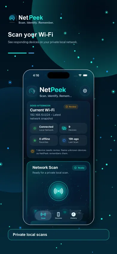 NetPeek: WiFi Scanner screenshot 1