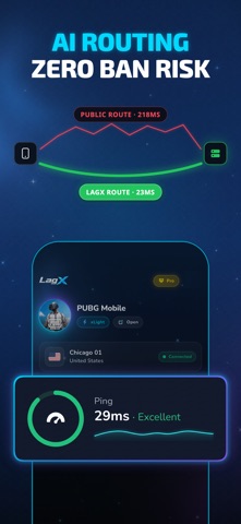 LagX: Lower Lag Game Booster のスクリーンショット 4