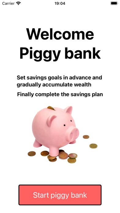 Saving money pig - Piggy Bank Screenshot