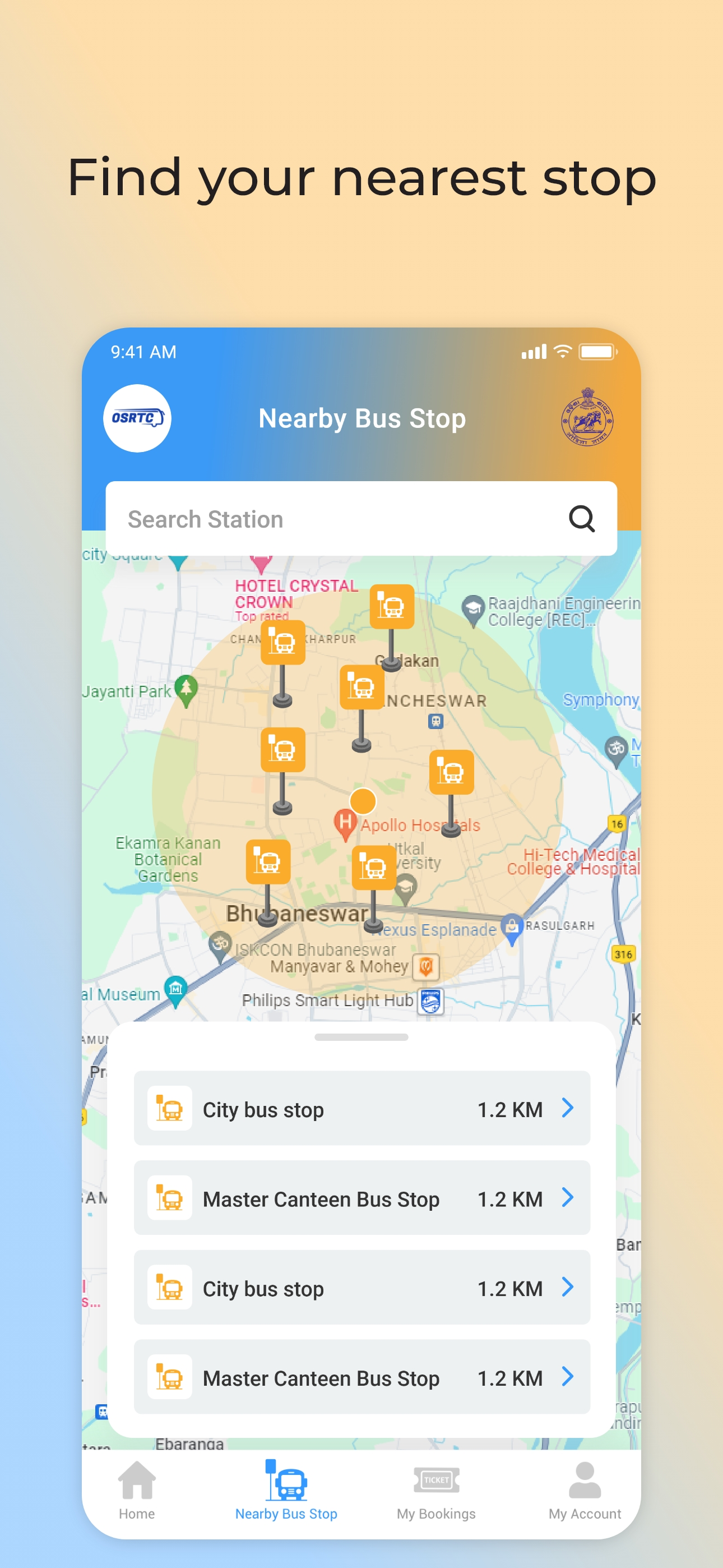 OSRTC Bus Booking screenshot 3