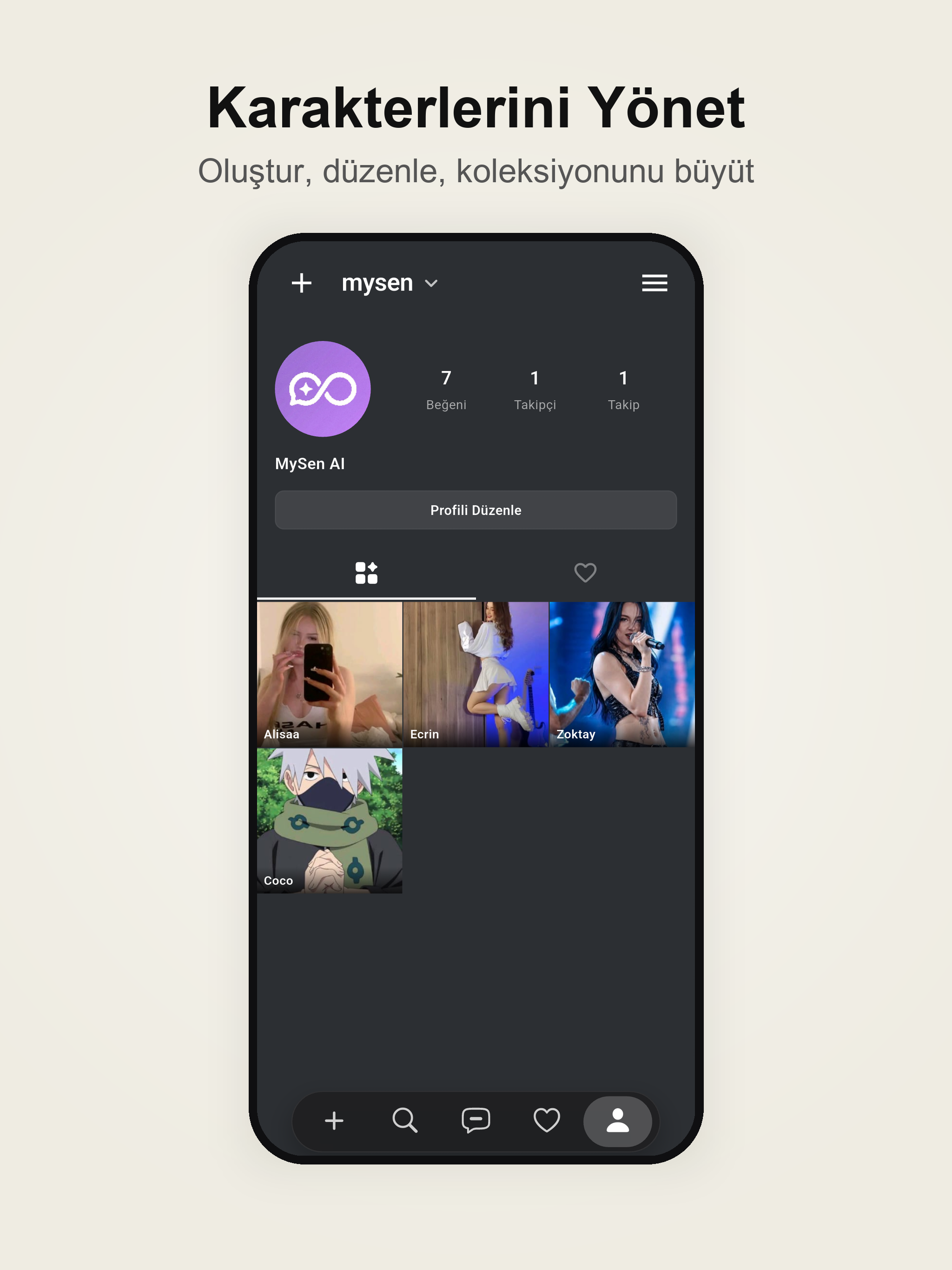 MySen - AI Sohbet-Baglan-Tanıs screenshot 7