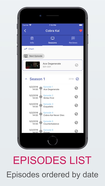 TV Series Tracker App screenshot-3