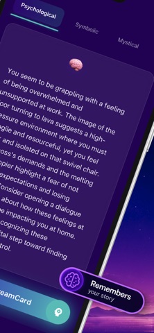 Lunicia - AI Dream Journal iPhone screenshot