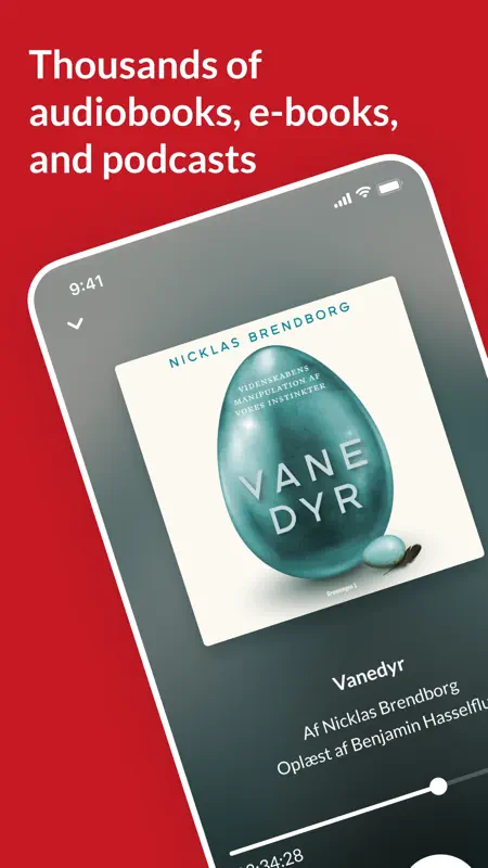 Saxo: Audiobooks & E-books screenshot 2 of 9