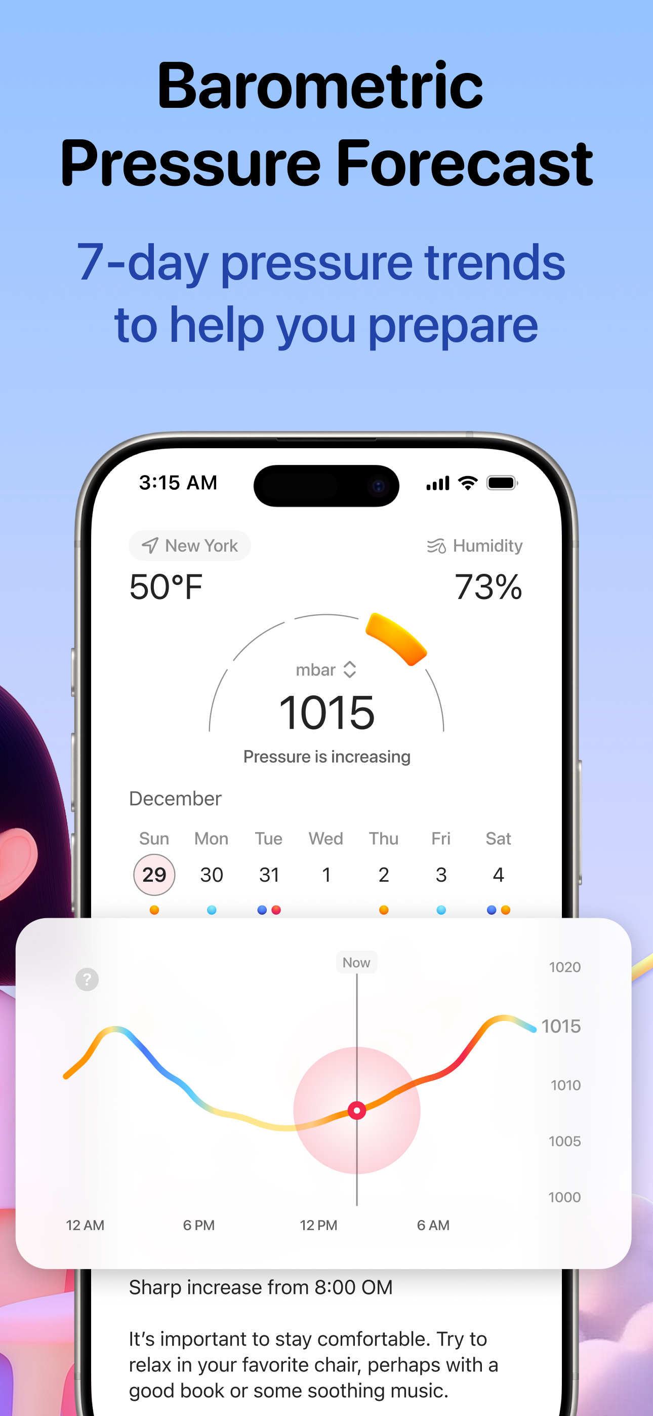 Migraine Tracker: Pressure Pal