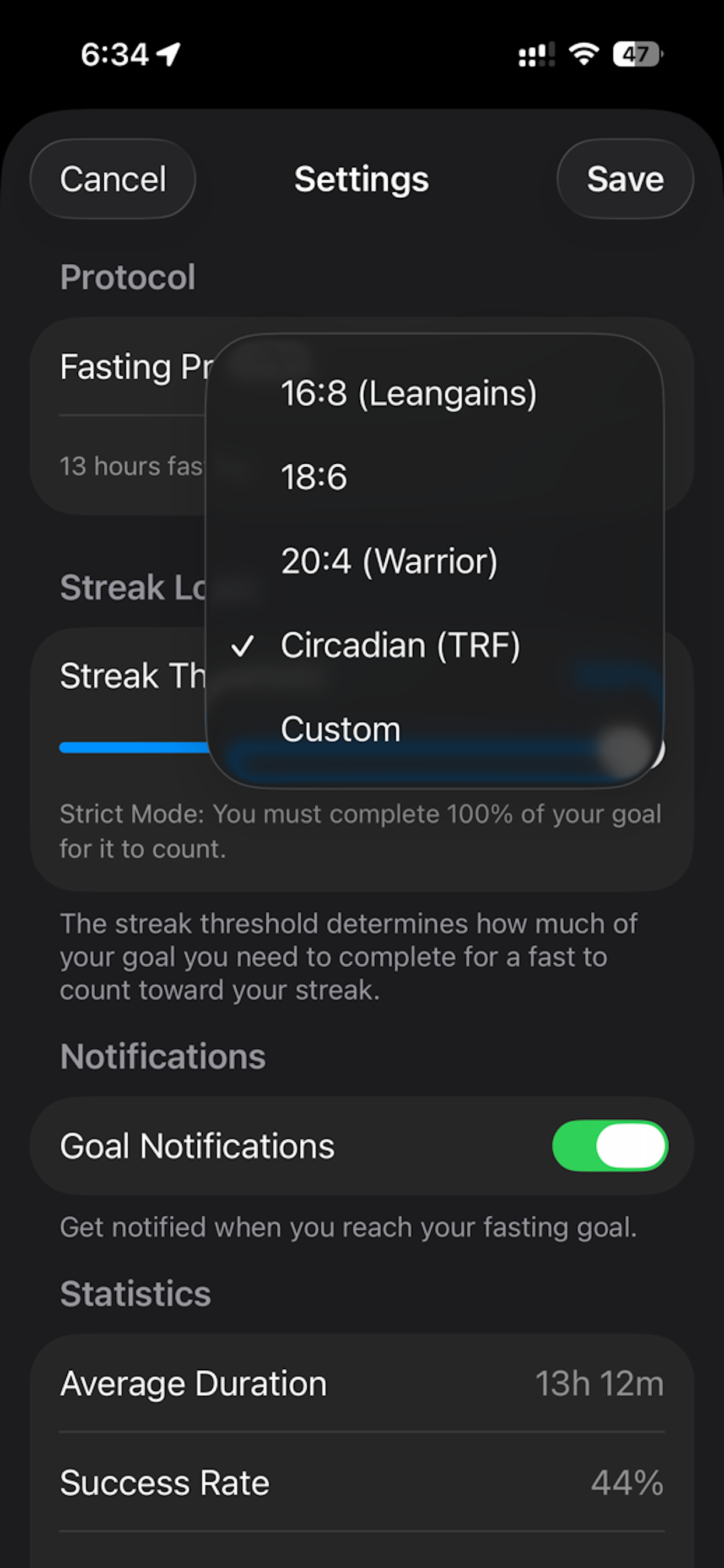 StreakCycle