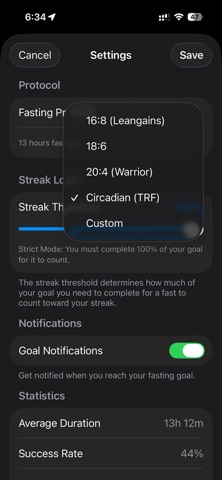 StreakCycle screenshot