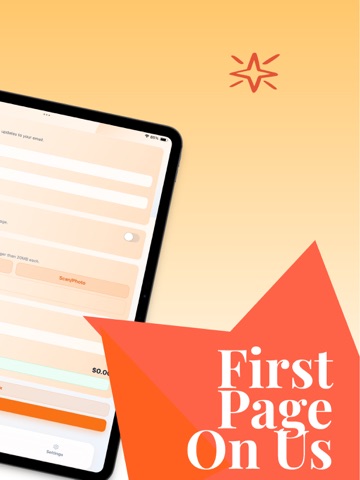 1Fax - No Subscription Fax iPad screenshot