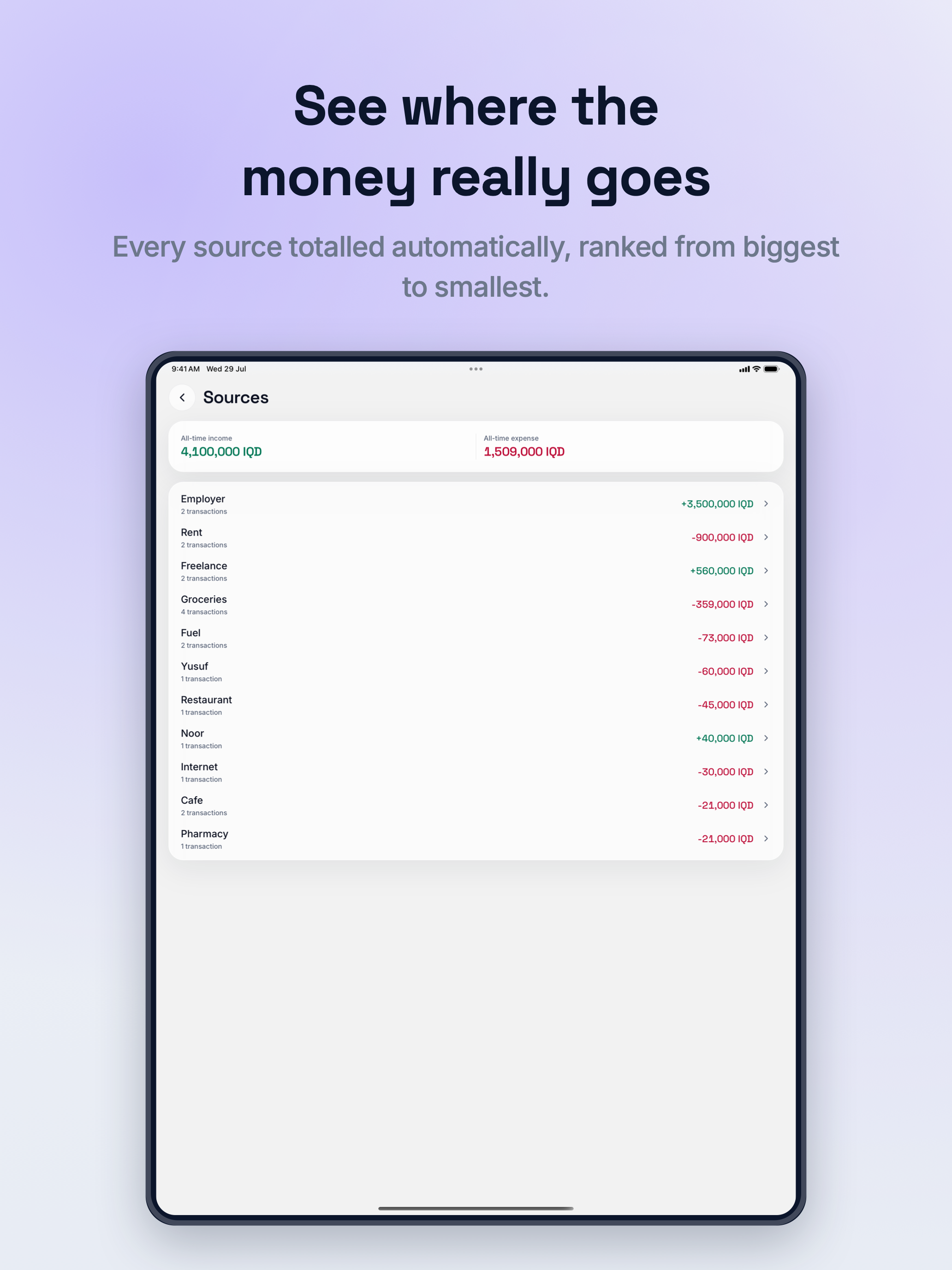 Wise Money - Budget Tracker screenshot 10