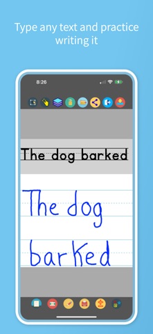My Handwriting screenshot